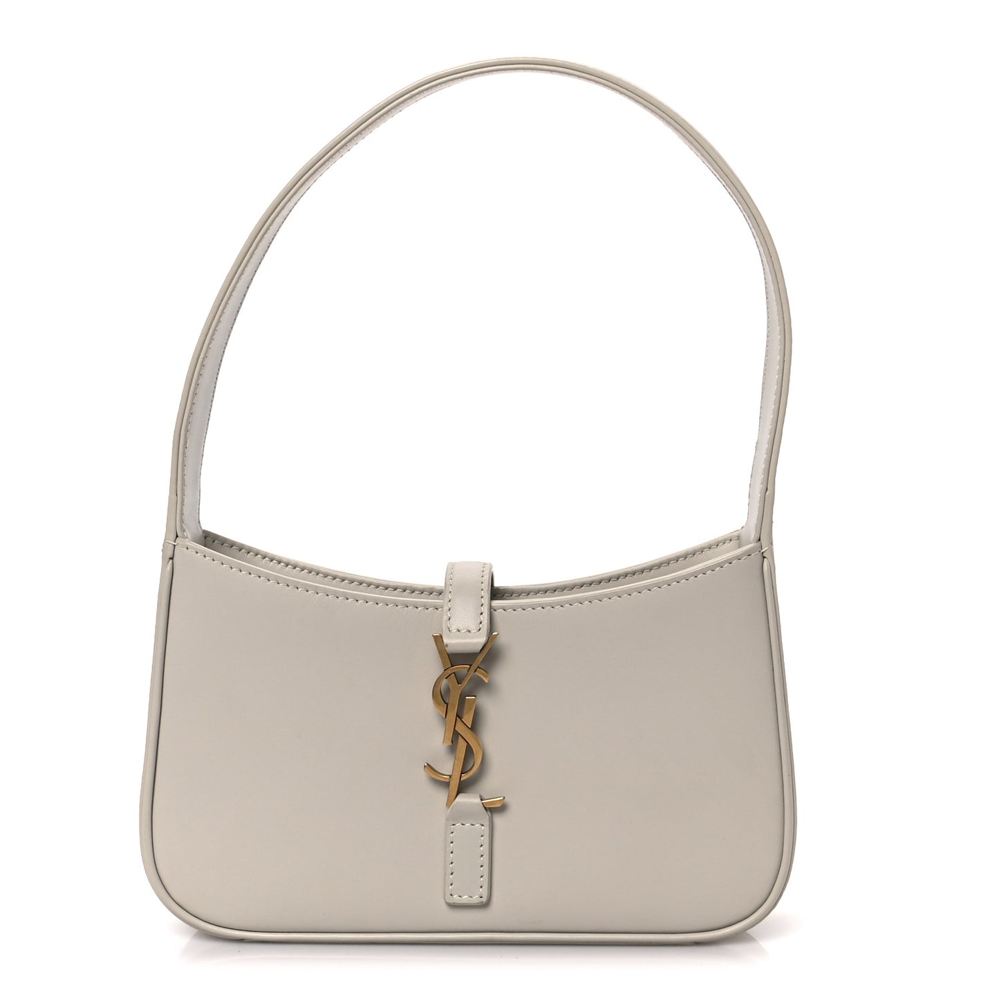 Smooth Calfskin Le 5 A 7 Mini Hobo Crema Soft