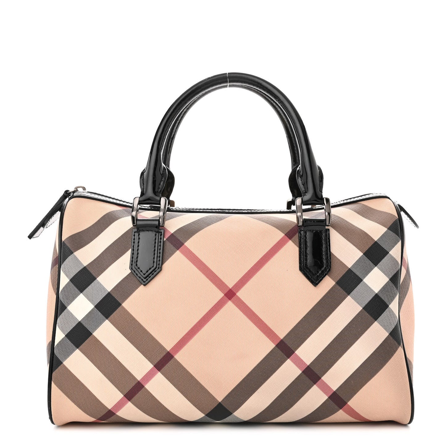 Nova Check Small Chester Bowling Bag Black
