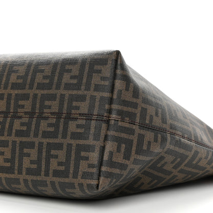 Fendi Zucca Love Life Liberty Medium Roll Tote Tobacco Multicolor 10 of 16