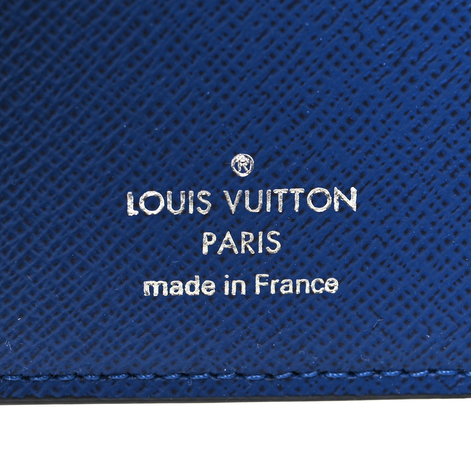Louis Vuitton Taigarama Pocket Organizer NM Cobalt 6 of 7