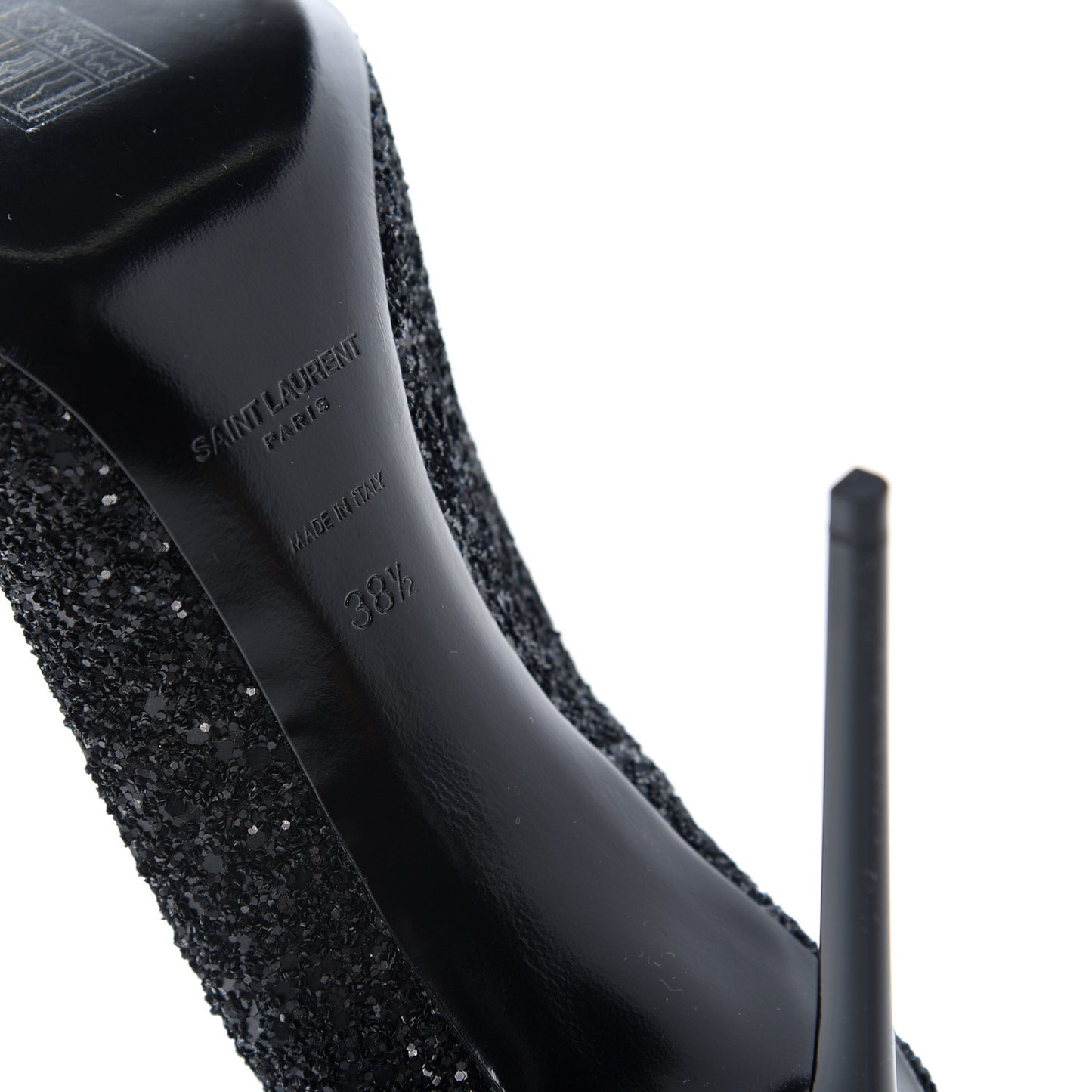 Glitter Zoe 105 Pumps 38.5 Black