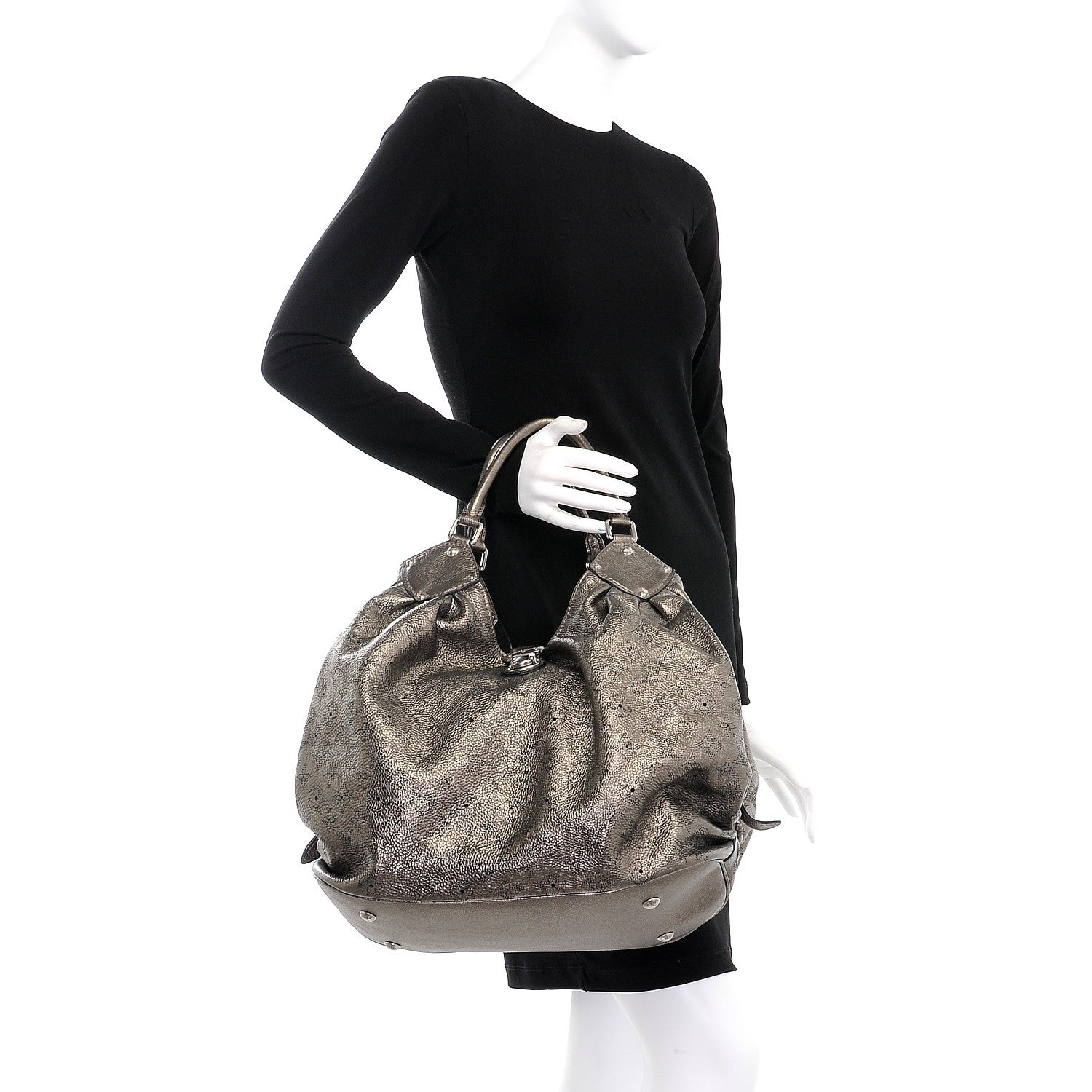 Louis Vuitton Mahina XL Bronze 2 of 7