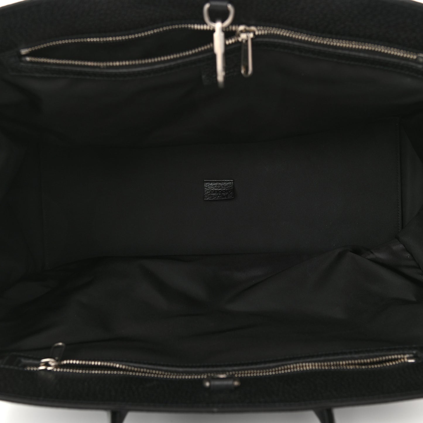 Econyl Nylon Monogram Large Off The Grid Tote Bag Black