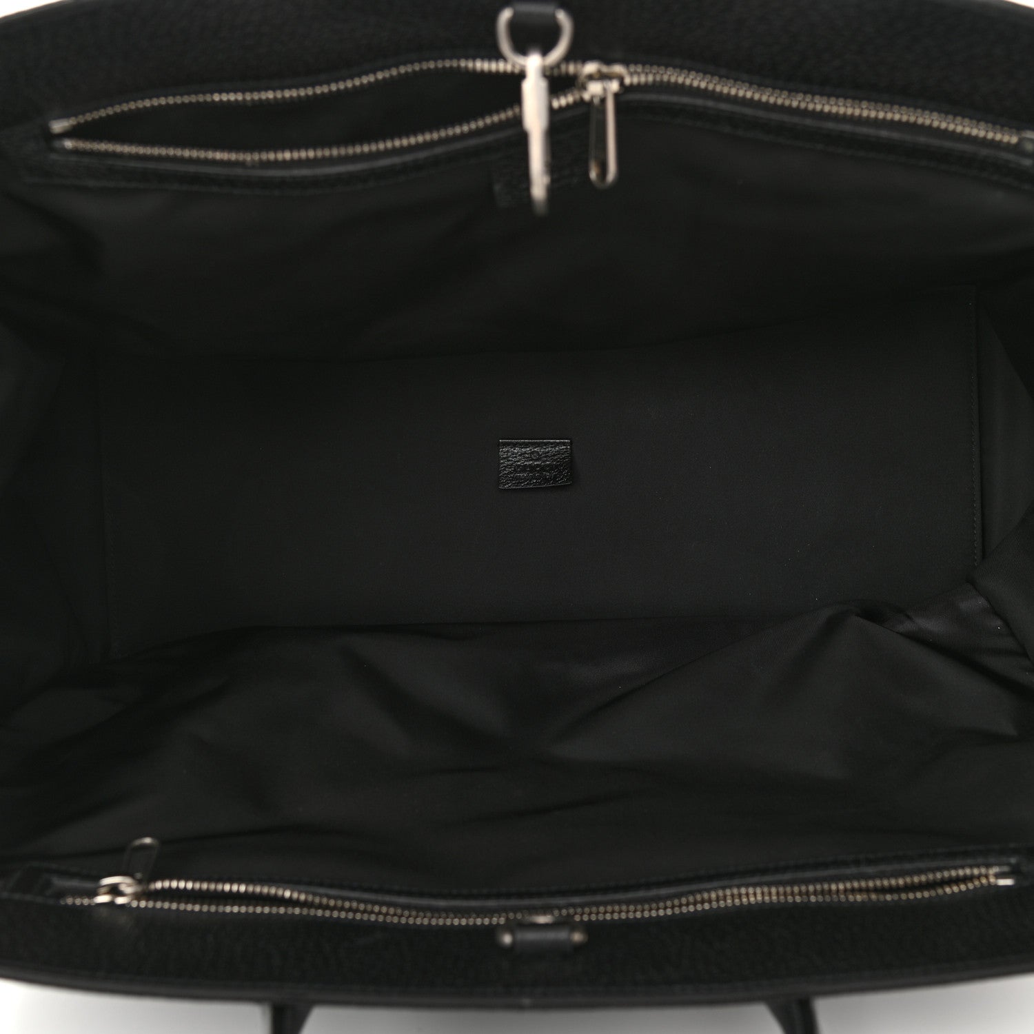 Gucci Econyl Nylon Monogram Large Off The Grid Tote Bag Black 5 of 10