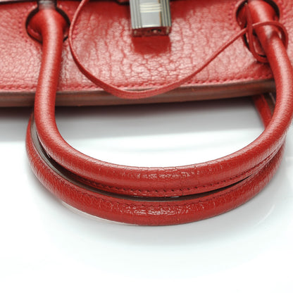 Hermes Chevre de Coromandel Birkin 35 Rouge Vif 12 of 26