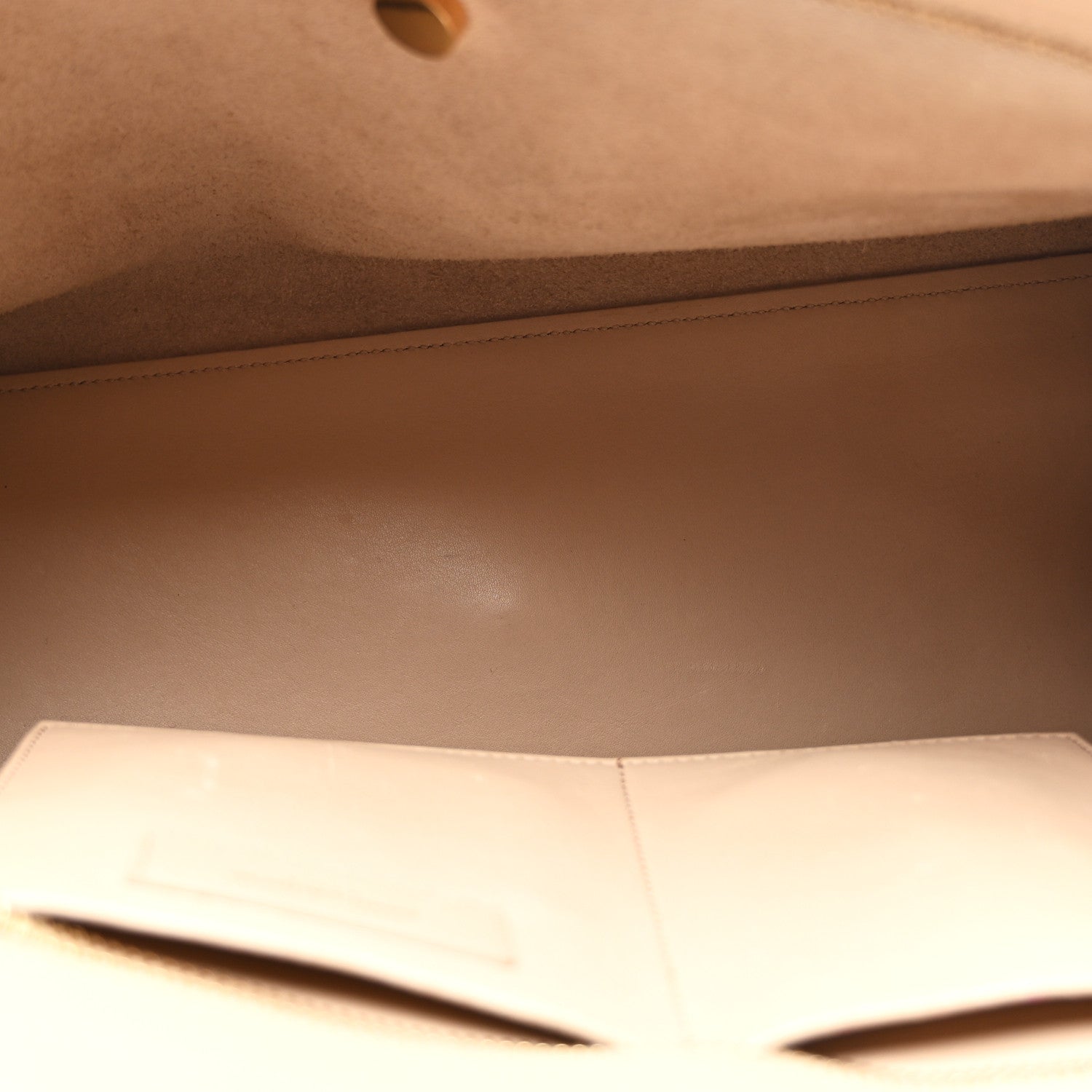 Saint Laurent Smooth Calfskin Small Monogram Cabas Beige 5 of 15