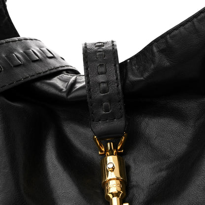 Gucci Calfskin Large New Jackie Hobo Black 8 of 12