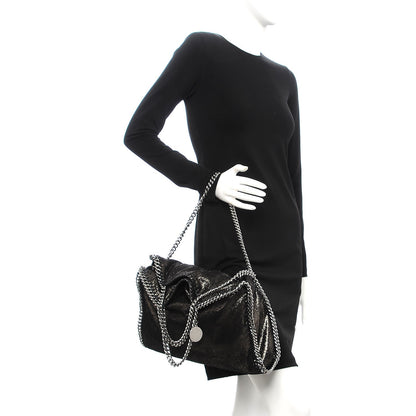 Stella McCartney Shaggy Deer Falabella Fold Over Tote Ruthenium 2 of 7