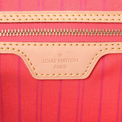 Louis Vuitton Damier Azur Delightful MM Pink 6 of 8