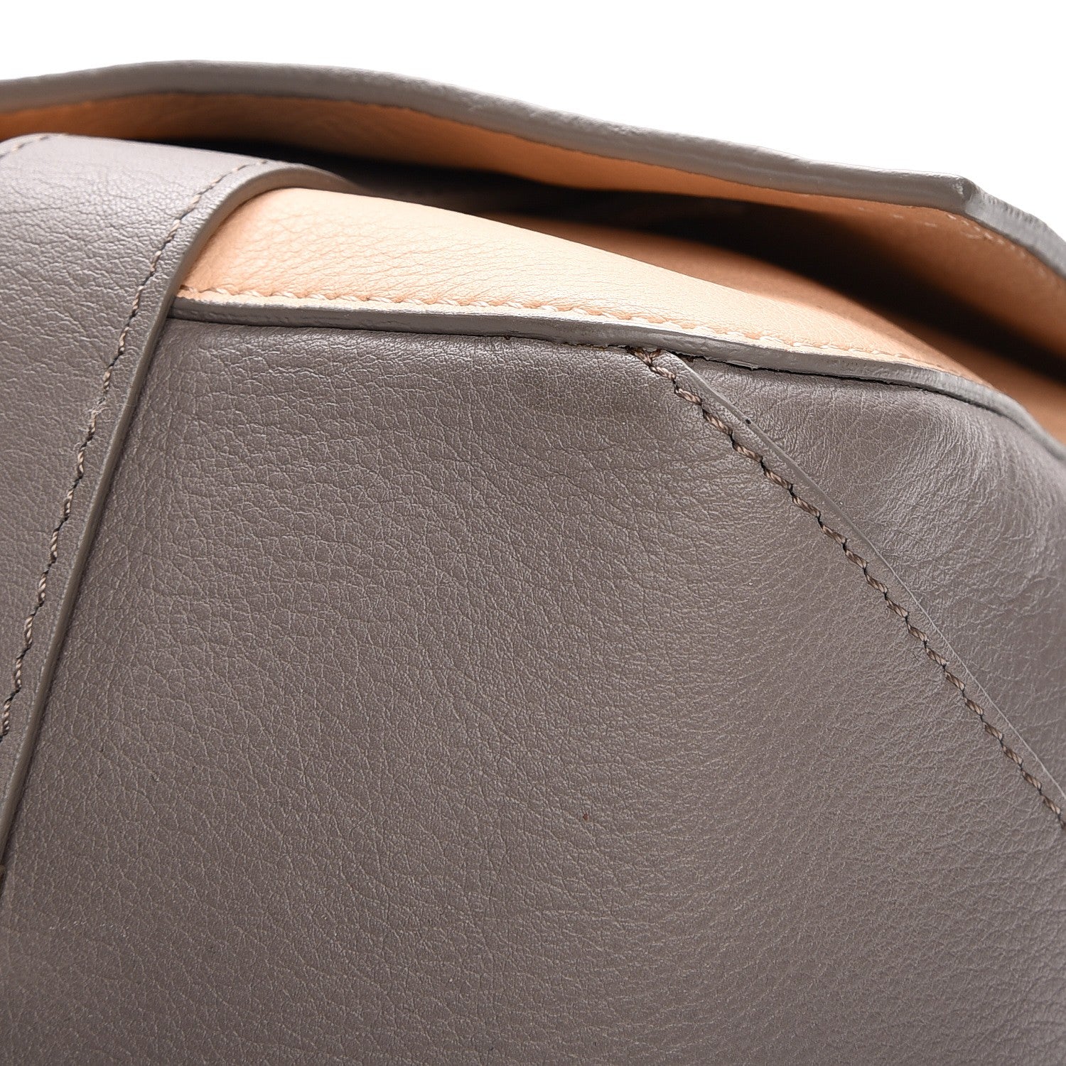 Proenza Schouler Calfskin Double Sided PS Courier Bag Mushroom 9 of 9