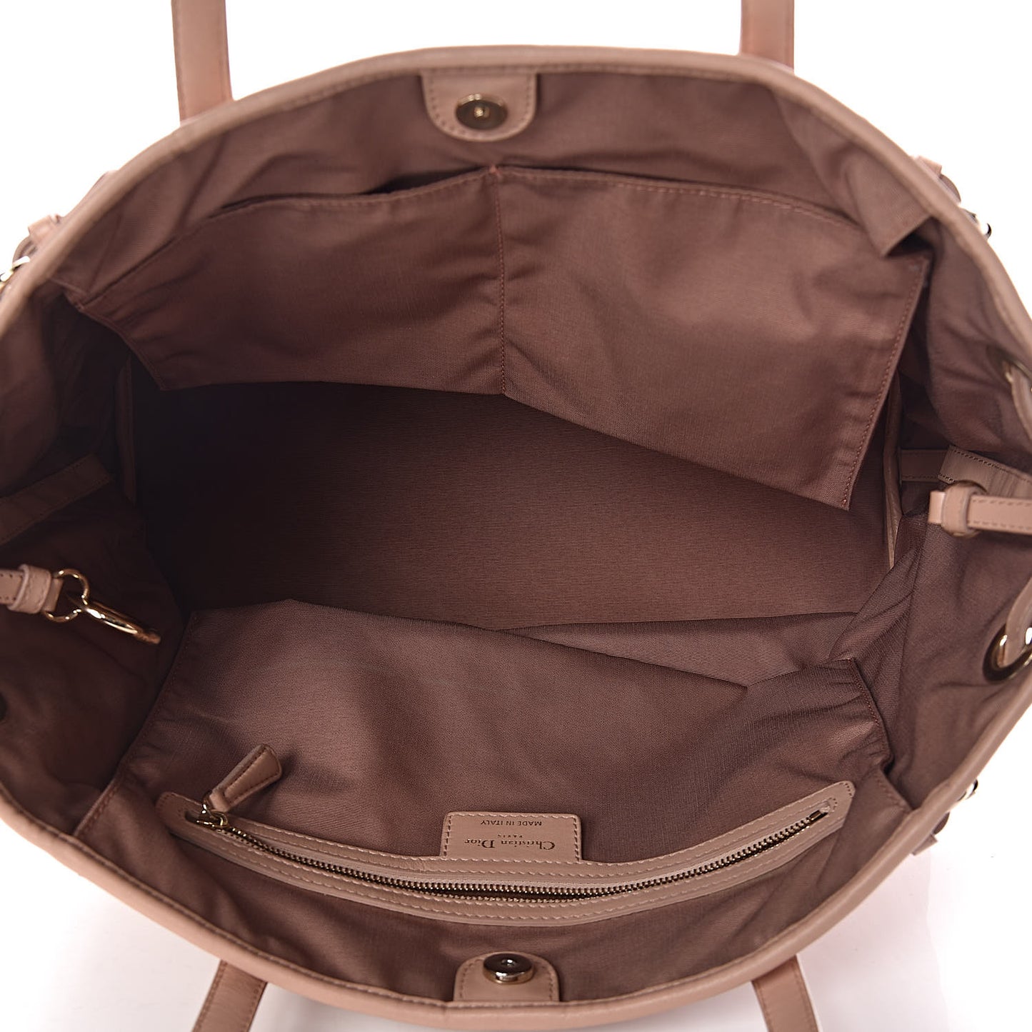 Coated Canvas Cannage Medium Panarea Tote Rosato