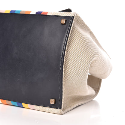 Celine Cotton Canvas Medium Phantom Luggage Multicolor 11 of 11