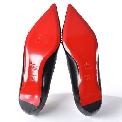 Christian Louboutin Shiny Nappa Catch Mex Flats 36.5 Black 5 of 12