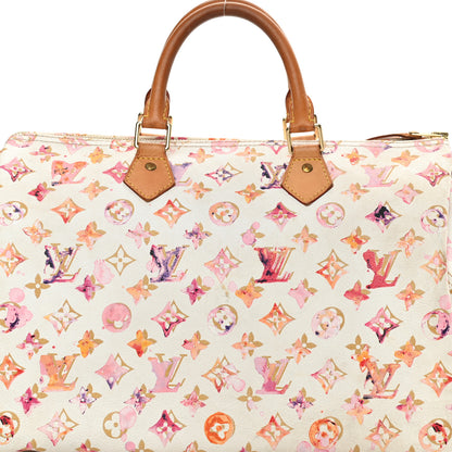 Louis Vuitton Watercolor Aquarelle Speedy 30 White 8 of 23