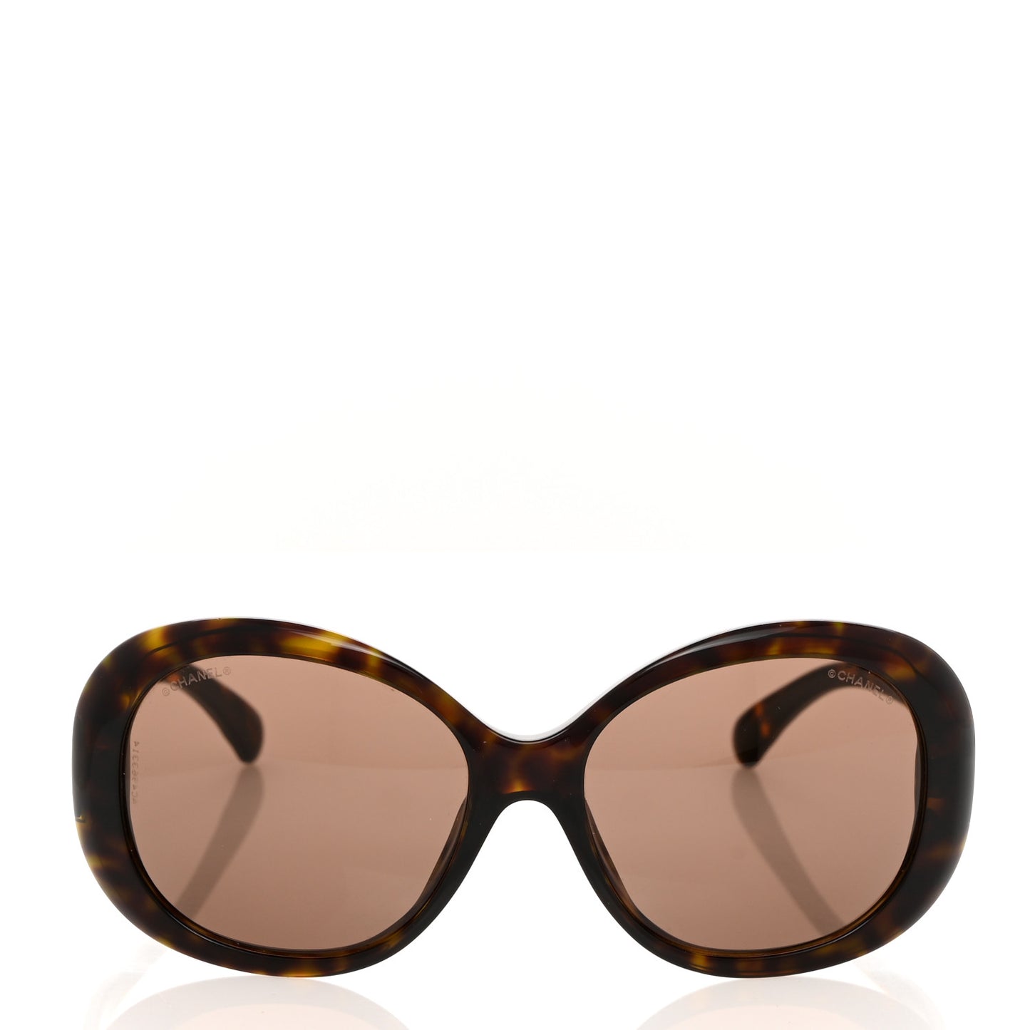 Quilted CC Sunglasses 5188 Tortoise