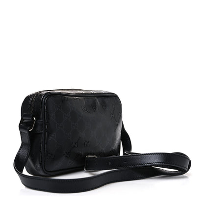 Gucci Imprime Monogram Small Shoulder Bag Black 2 of 9