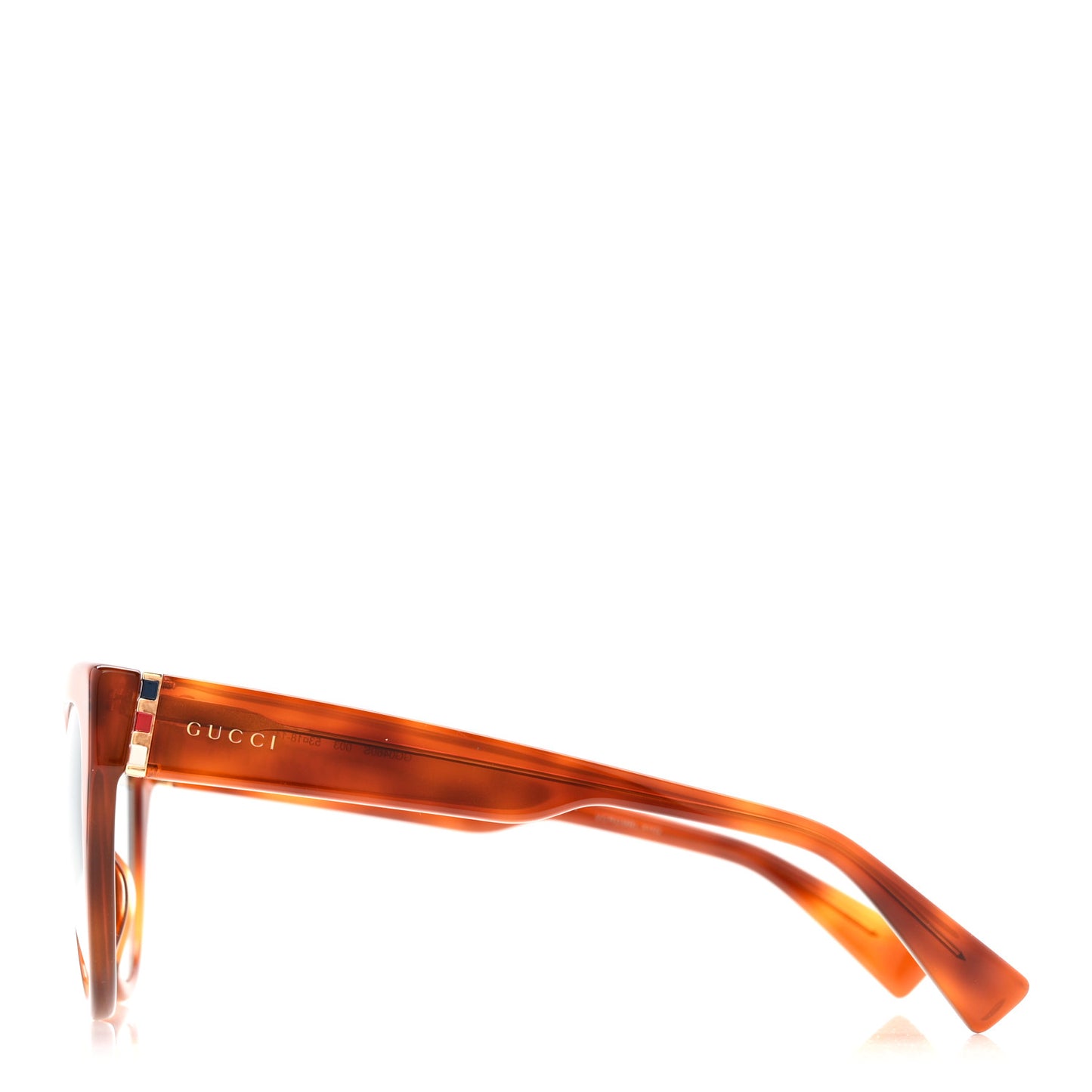 Acetate Cat Eye Sunglasses GG0460S Havana