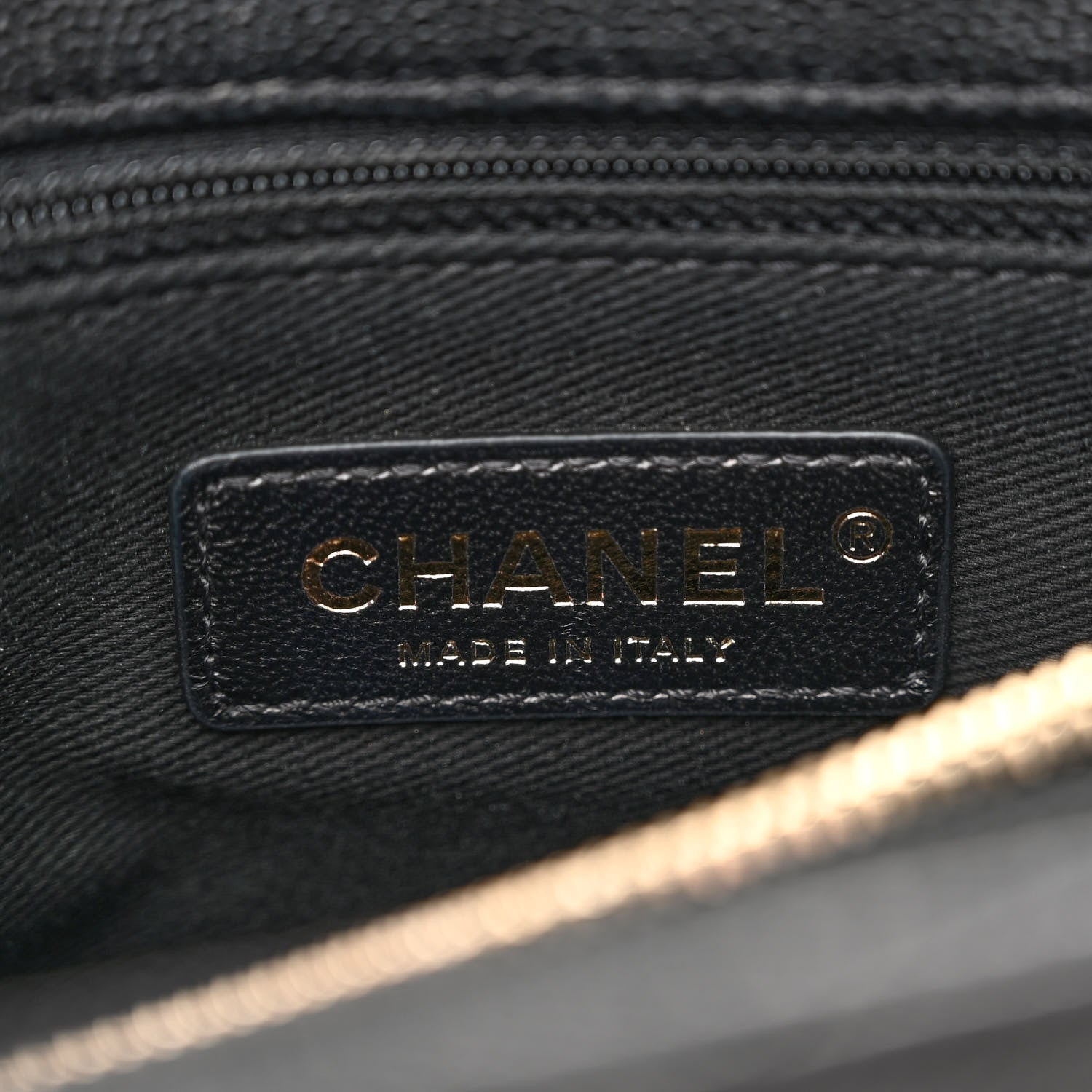 Chanel Caviar Lizard Embossed Quilted Small Coco Handle Flap Black 6 of 17