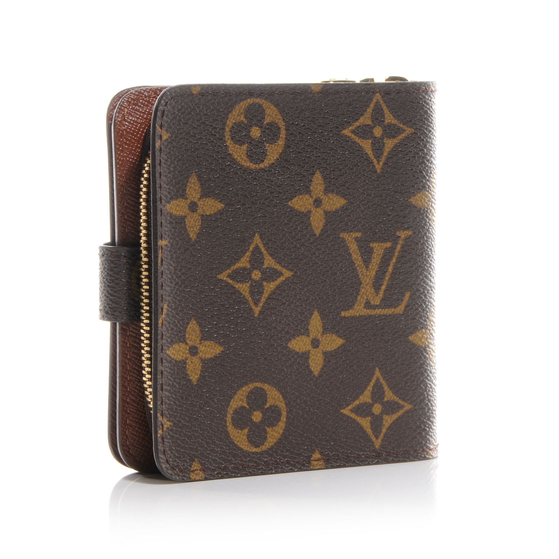 Louis Vuitton Monogram Compact Zippe Zipped Wallet 3 of 7