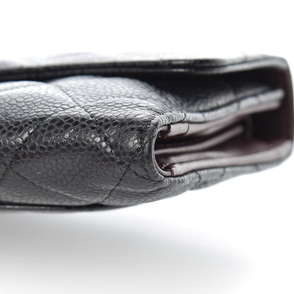 Chanel Caviar Quilted Large Flap Wallet Black 15 of 16