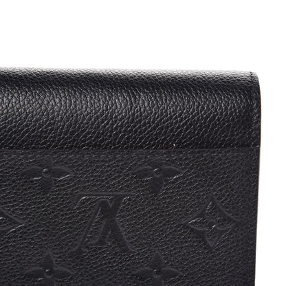 Louis Vuitton Empreinte Sarah Wallet NM Black 9 of 9