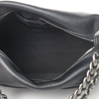 Chanel Calfskin Chain 20s Signature Hobo Black 4 of 4