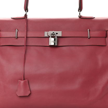 Hermes Veau Sikkim Kelly Relax 50 Boise De Rose 8 of 22