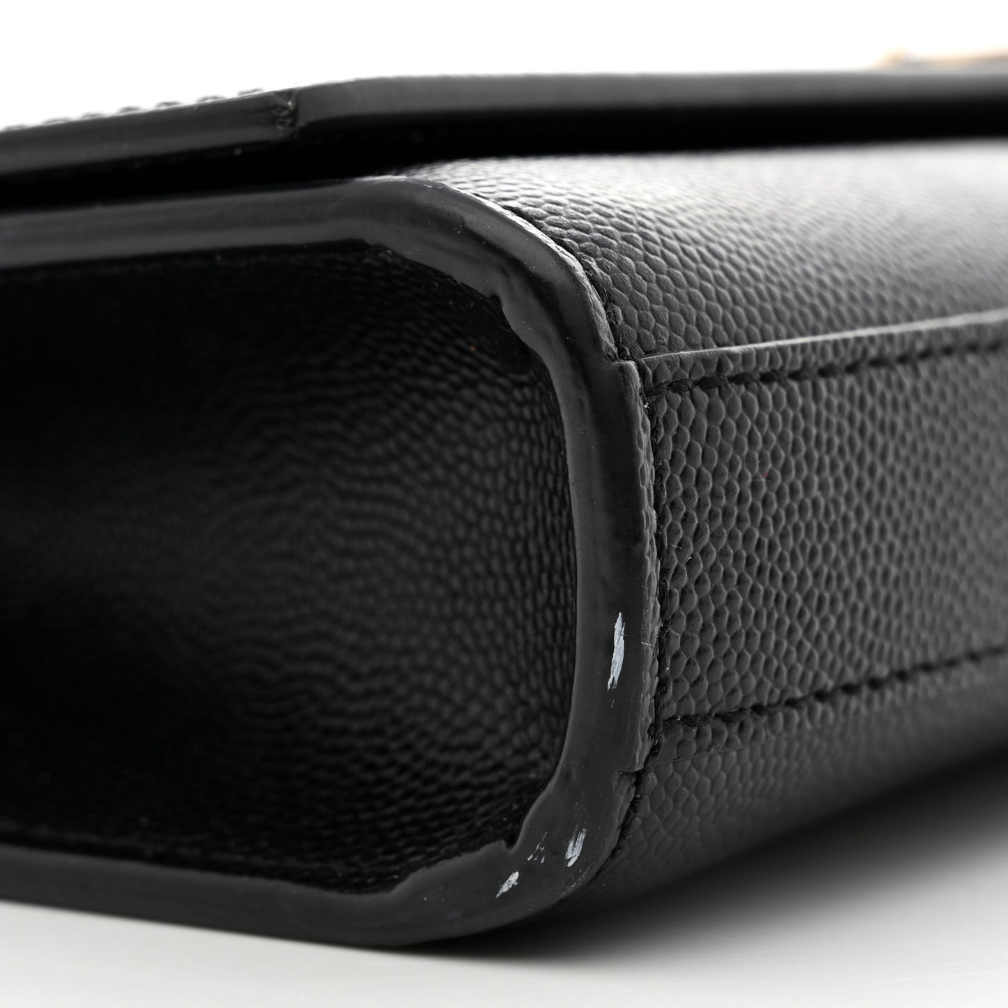 Grain De Poudre Monogram Cassandre Clutch Black
