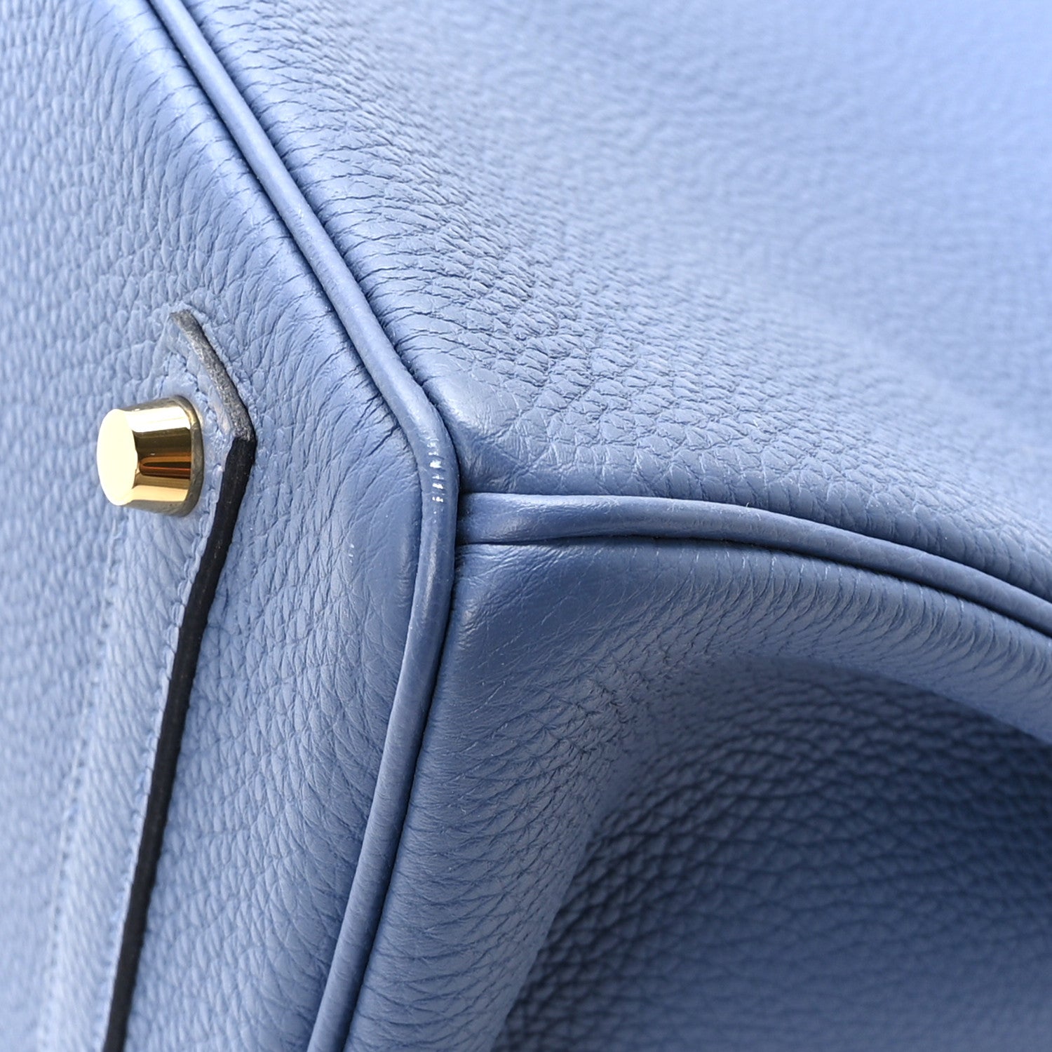 Hermes Togo BIRKIN 35 Bleu Brighton 11 of 12