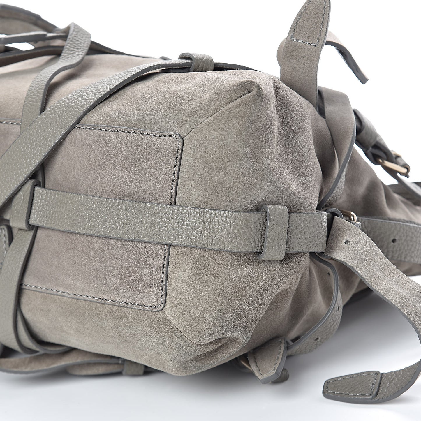 Suede Kirsten Satchel Grey