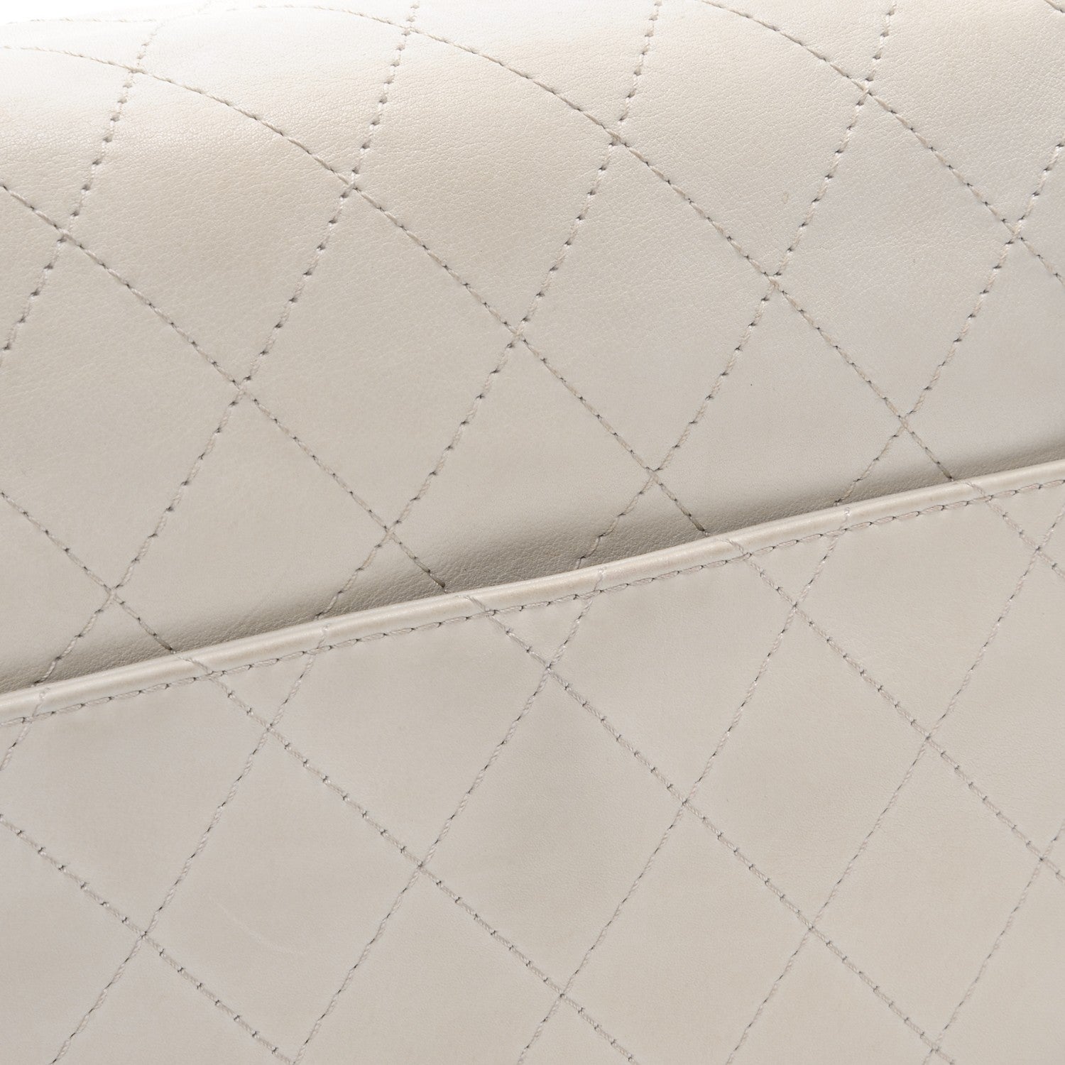 Chanel Calfskin Stitched Urban Luxury Top Handle Bag Ivory 8 of 10