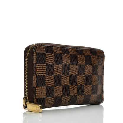 Louis Vuitton Damier Ebene Zippy Compact Wallet 3 of 7