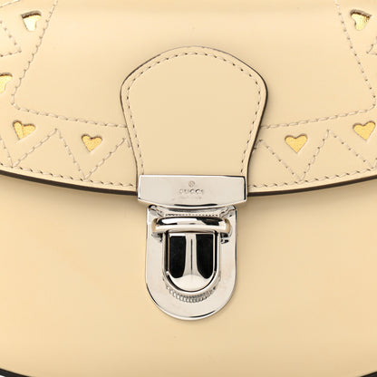 Gucci Calfskin Childrens Heart Belt Bag M White 9 of 11