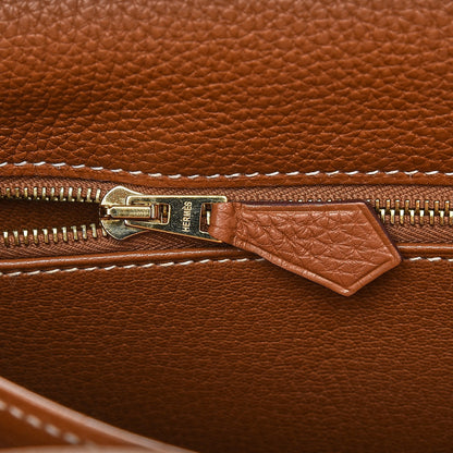 Hermes Togo Kelly Retourne 35 Gold 17 of 34
