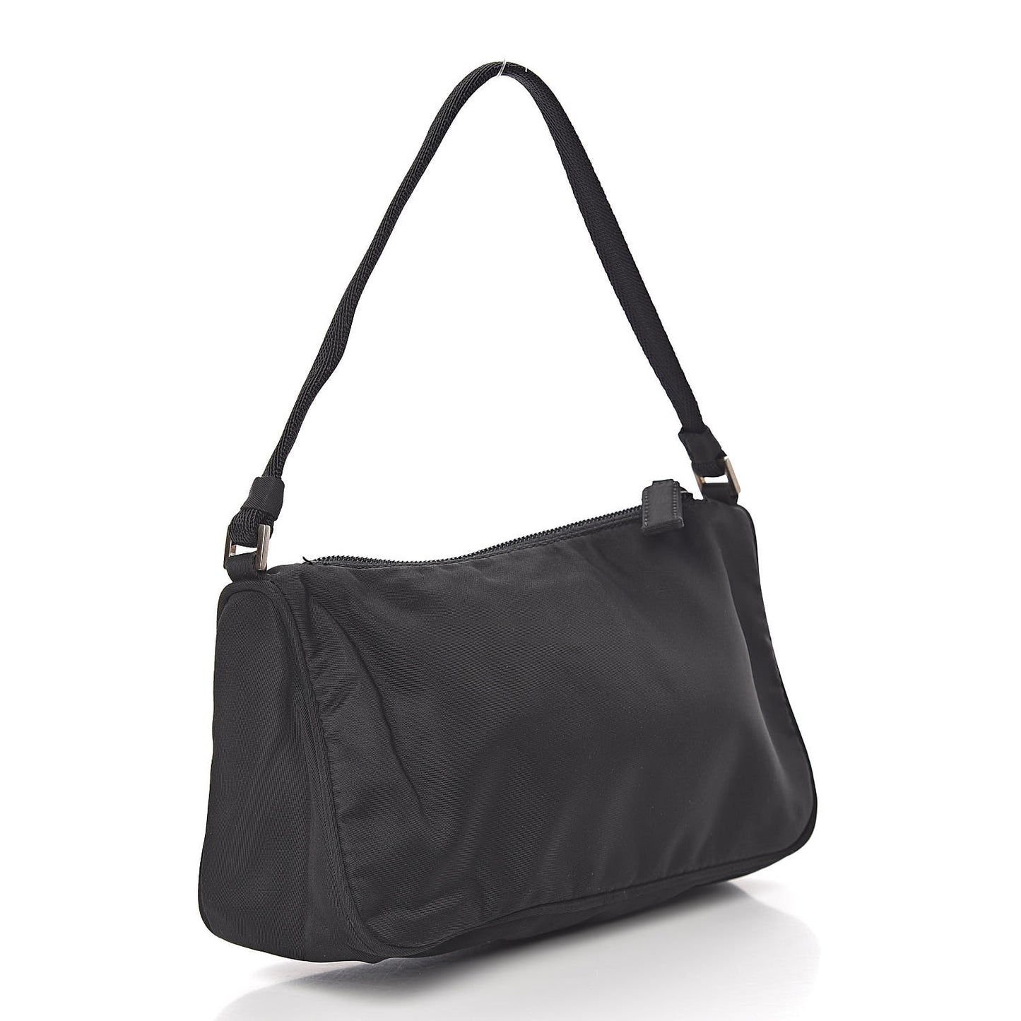 Tessuto Nylon Pochette Bag Black