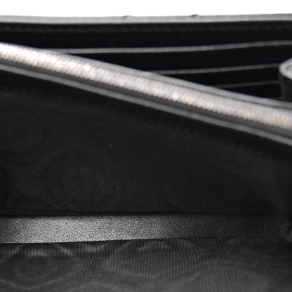 Gucci Calfskin Matelasse GG Marmont Chain Wallet Black 6 of 20