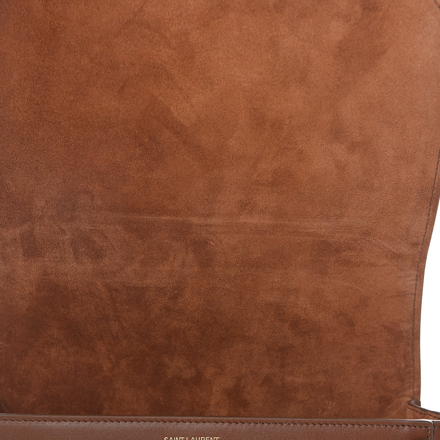 Saint Laurent Calfskin Betty Messenger Deep Moka 13 of 14