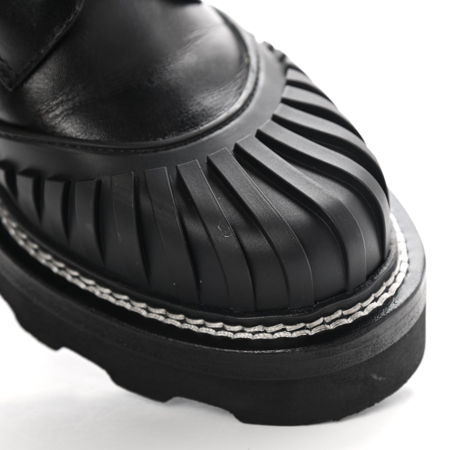 Calfskin Monogram Nylon LV Beaubourg Ankle Boots 39 Black