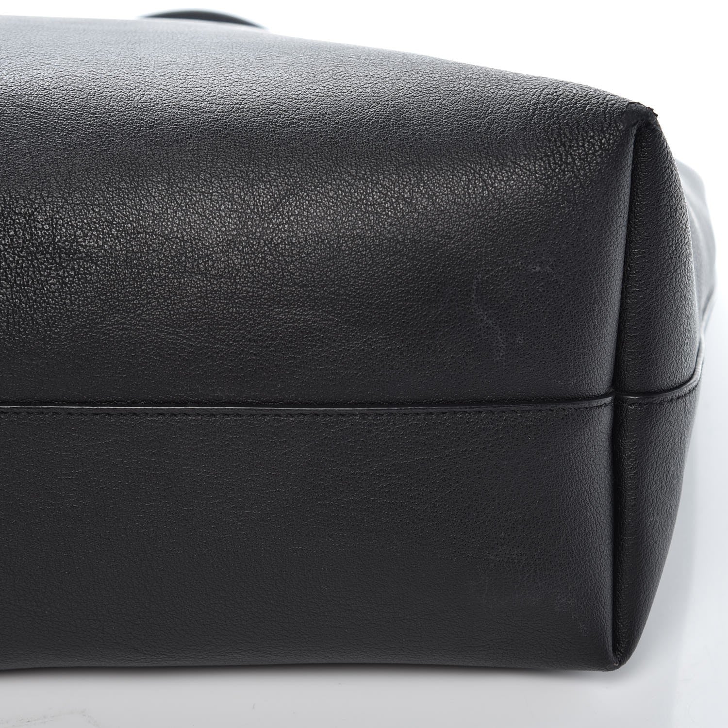 Saint Laurent Calfskin Large Shopping Tote Black 13 of 17