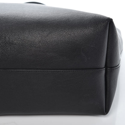 Saint Laurent Calfskin Large Shopping Tote Black 13 of 17