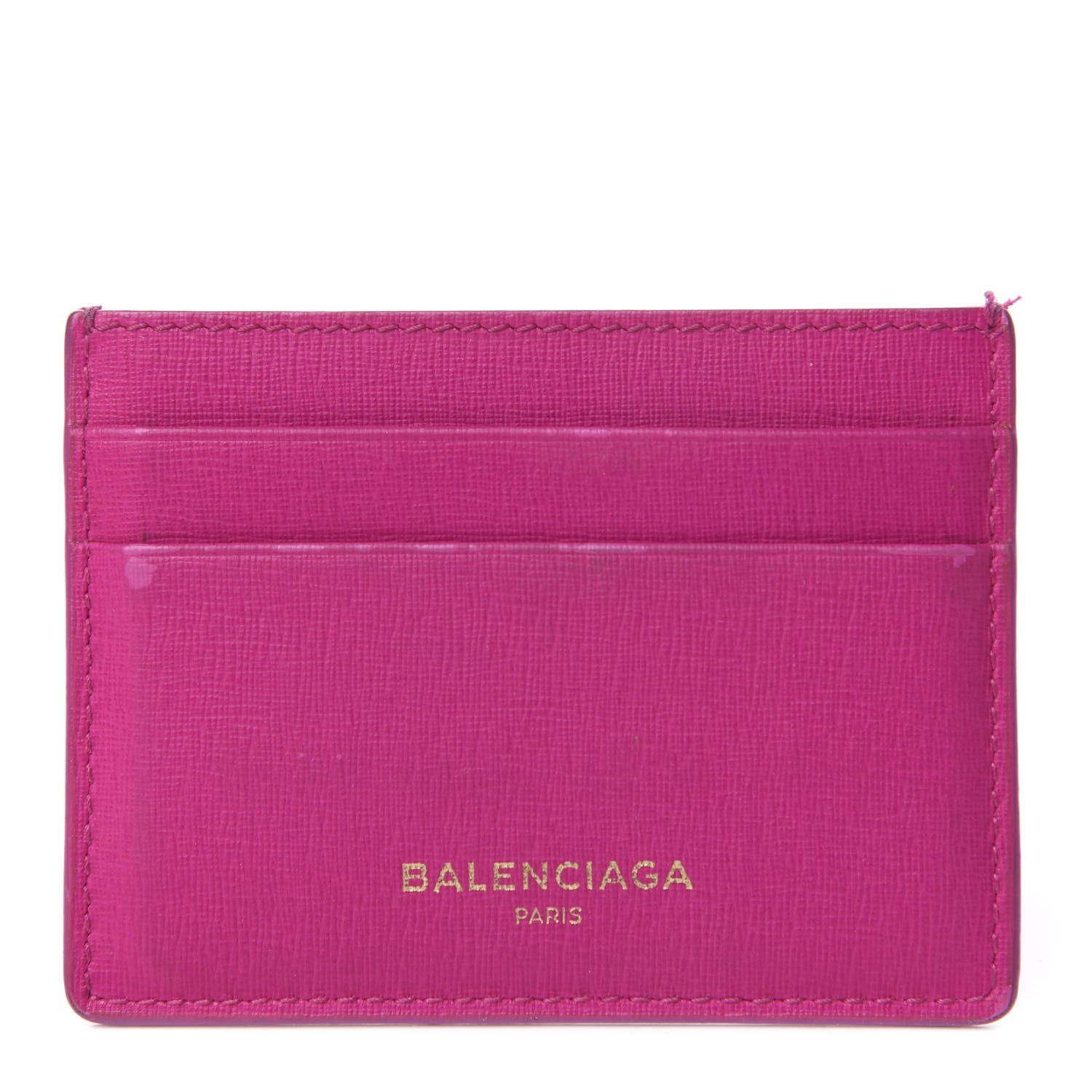 Balenciaga Calfskin Multi Card Case Rose Magenta 1 of 12
