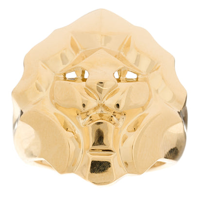 Chanel 18K Yellow Gold Sous Le Signe Du Lion Ring 50 5.25 1 of 5