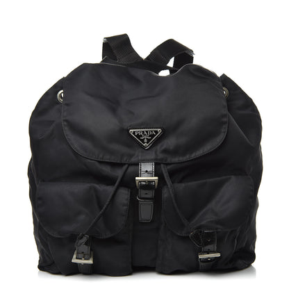 Prada Tessuto Nylon Vela Backpack Black 1 of 11