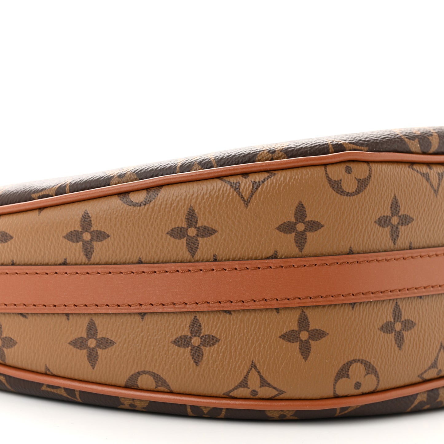 Reverse Monogram Loop Hobo