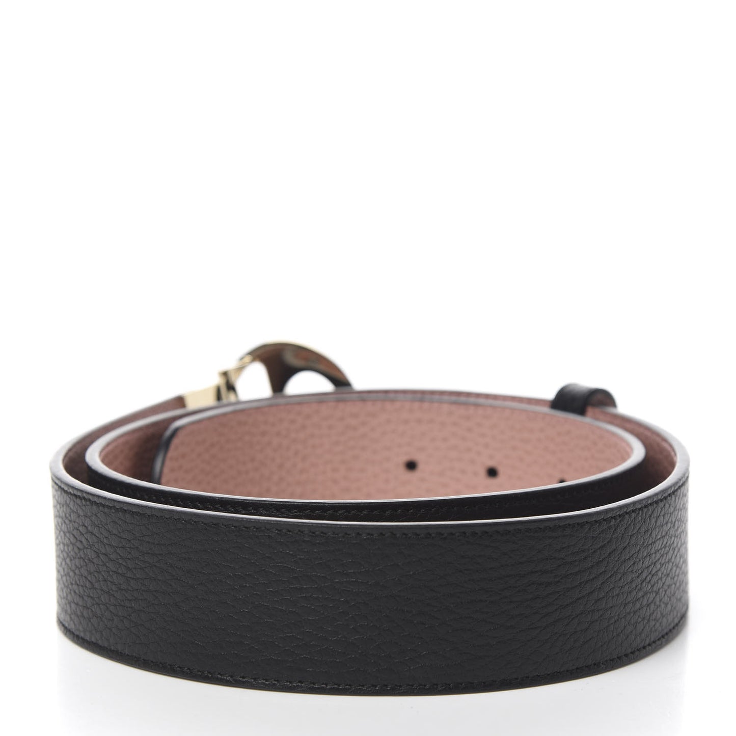 Calfskin 1973 Reversible Belt 90 36 Black Pink