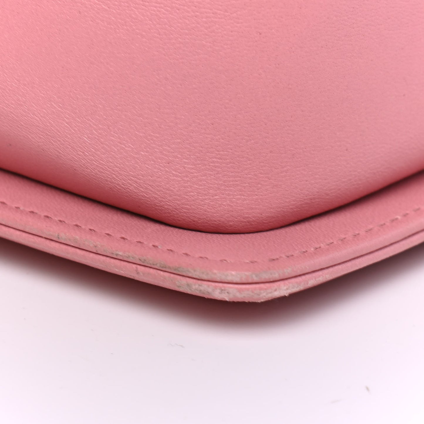 Lambskin Quilted New Medium Boy Flap Pink