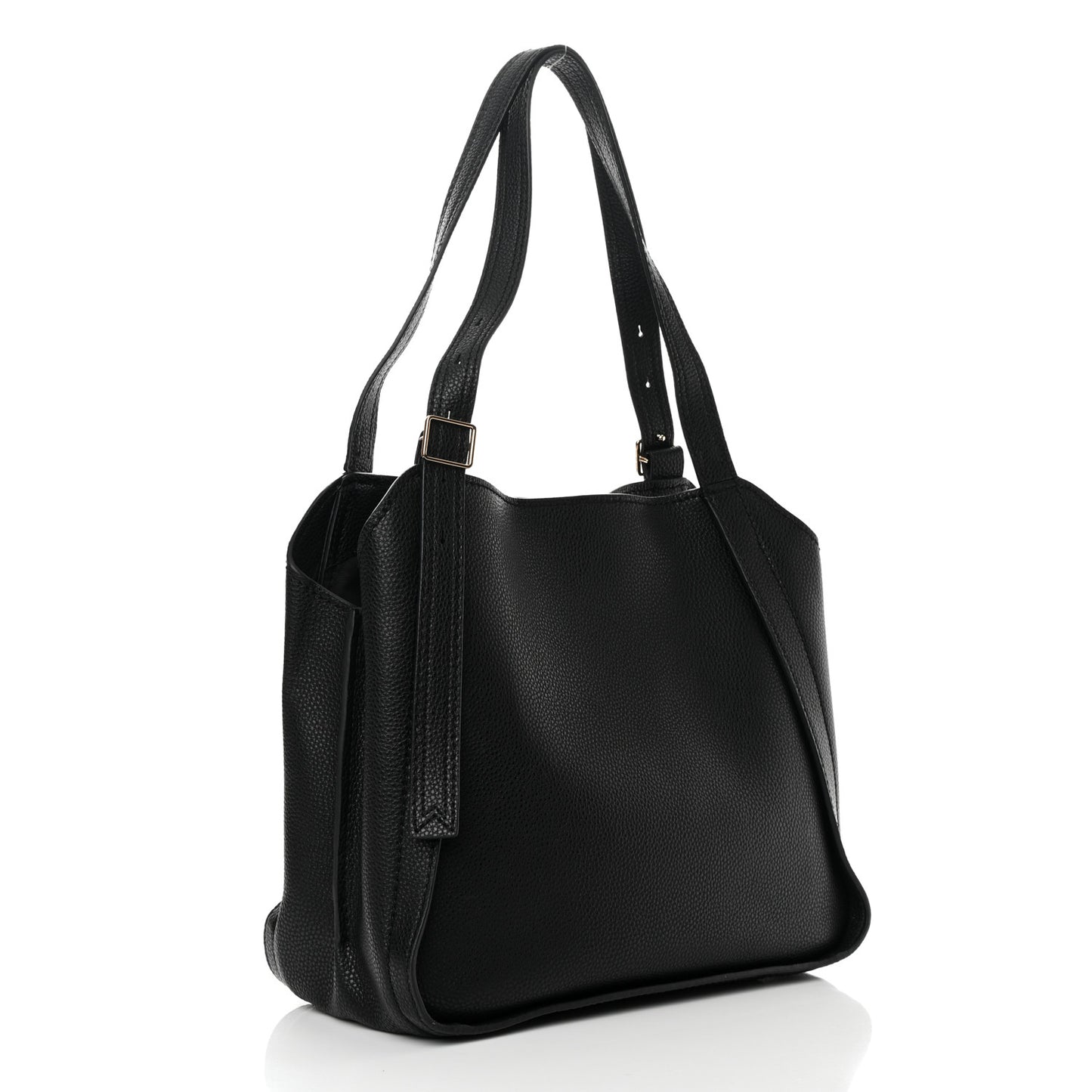 Grained Calfskin The Director Tote Black