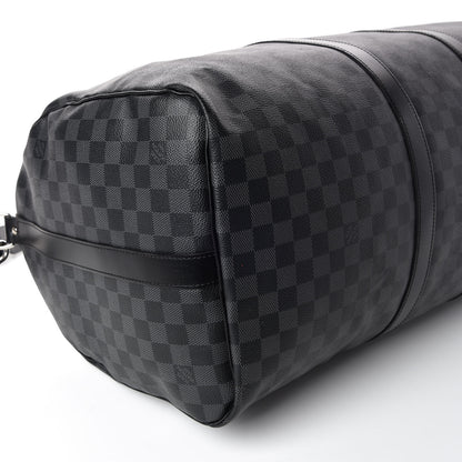 Louis Vuitton Damier Graphite Keepall Bandouliere 55 5 of 13