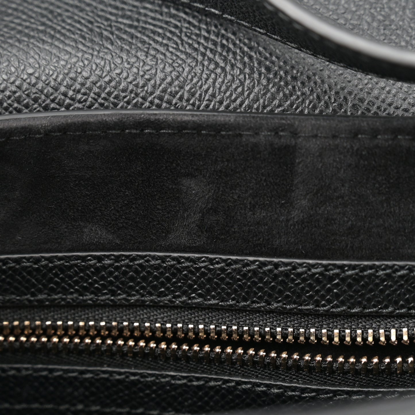 Grained Calfskin Saddle Bag With Strap Black
