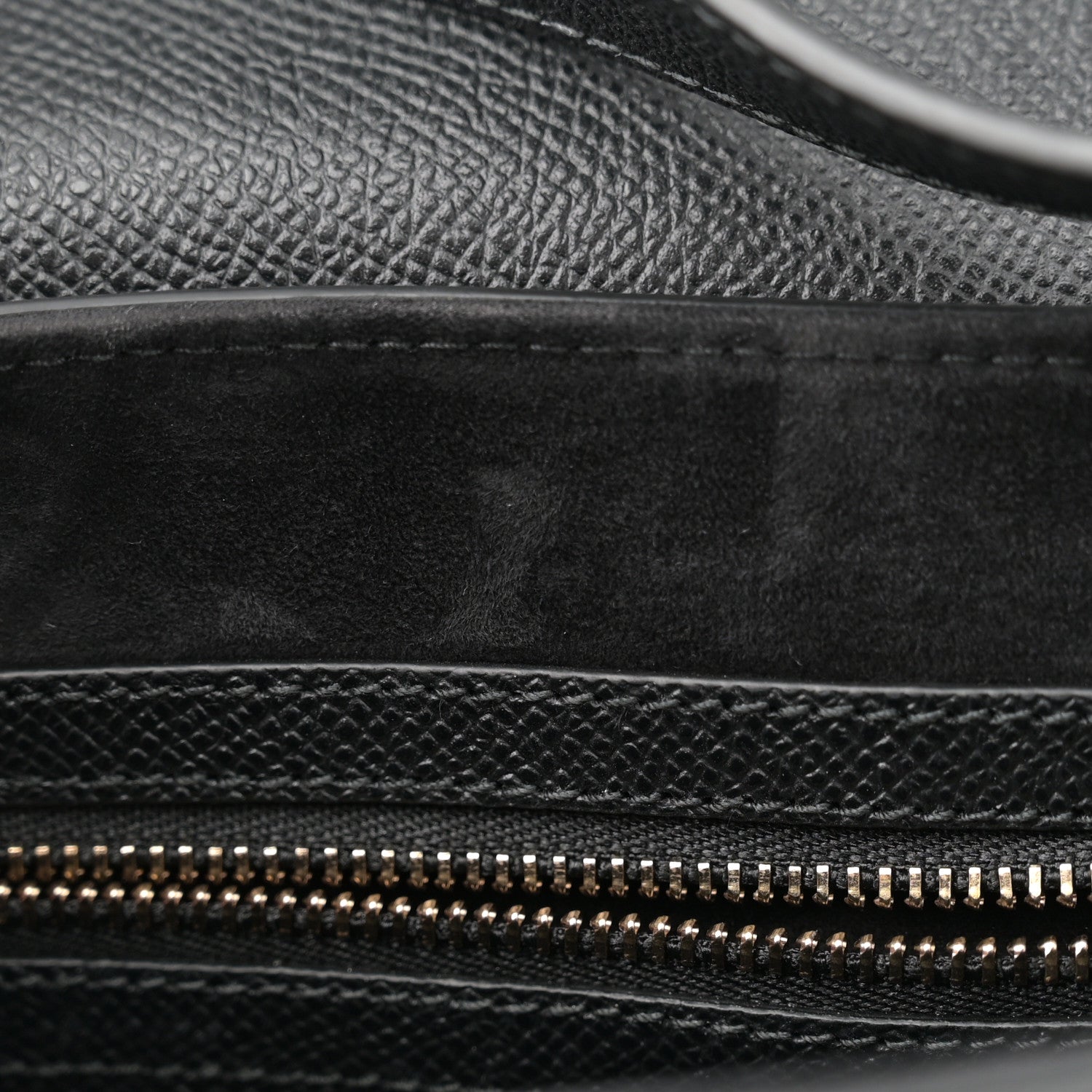 Christian Dior Grained Calfskin Saddle Bag With Strap Black 11 of 11